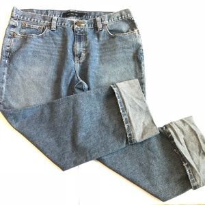 Calvin Klein Crop Capri Blue Jeans Sz 14